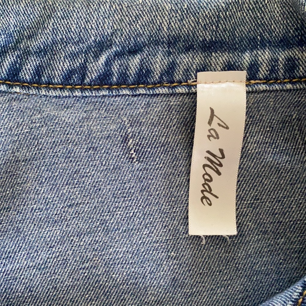 Distressed Denim Jacket - Picture 4 of 6